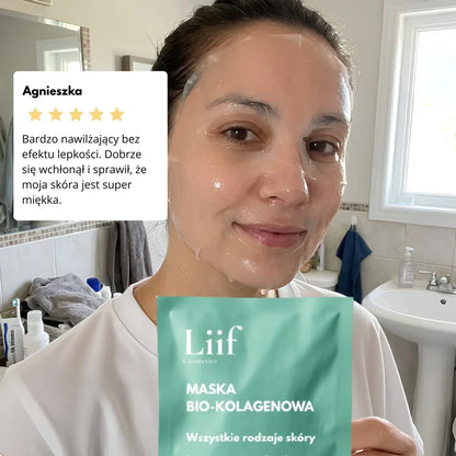 Maska bio-kolagenowa