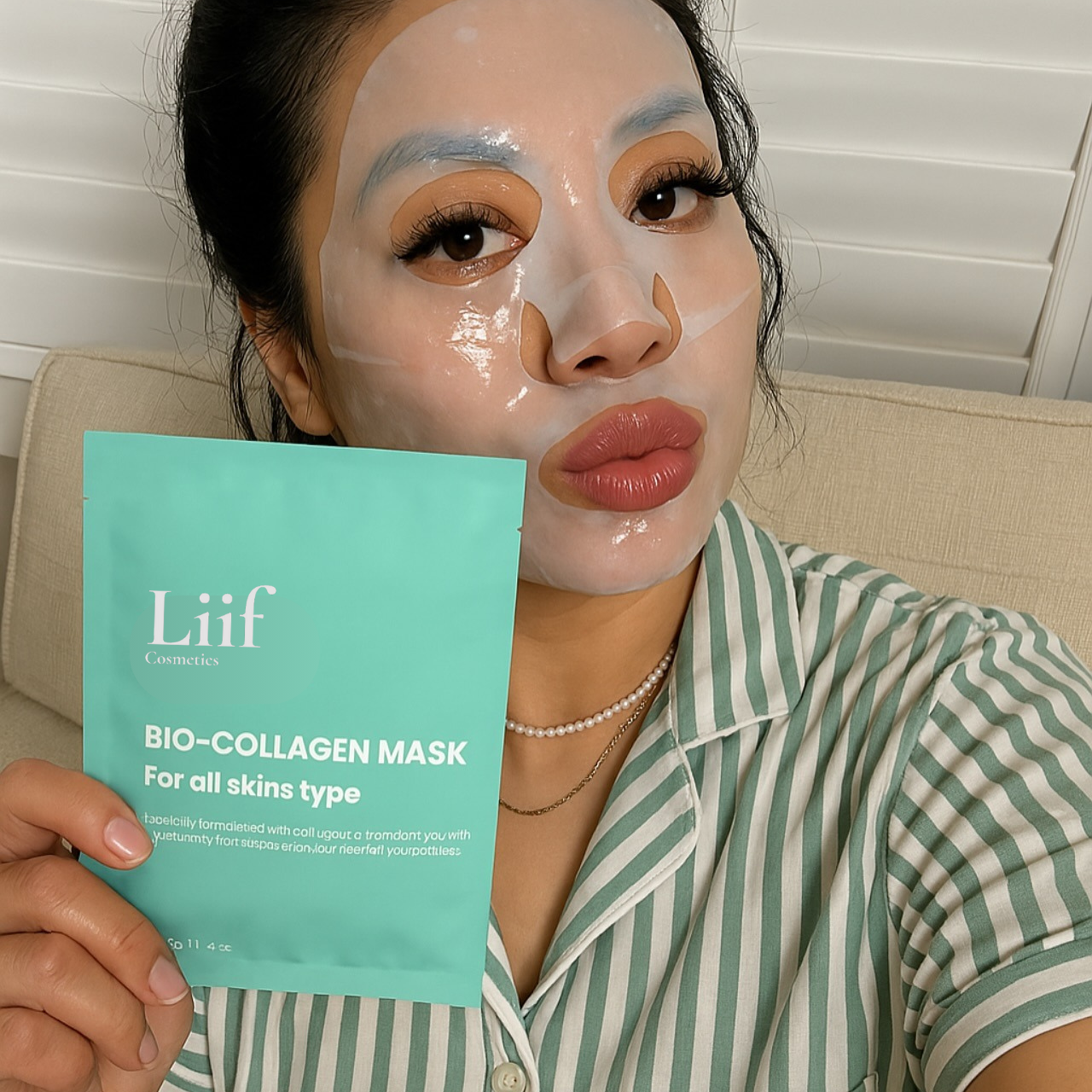 Maska bio-kolagenowa