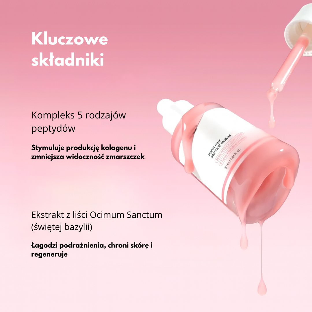 Serum rozświetlające pdrn pink glow