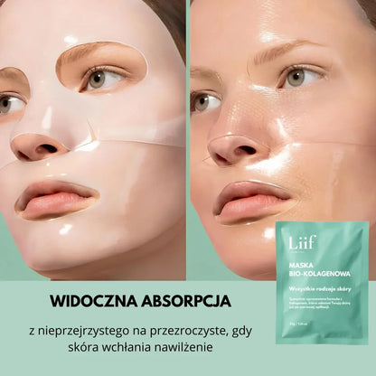 Maska bio-kolagenowa